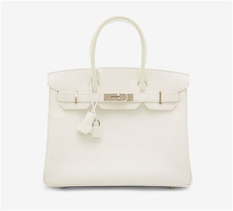 hermes white handbag|hermes bag black market.